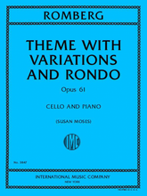 Romberg Theme with Variations and Rondo, Opus 61