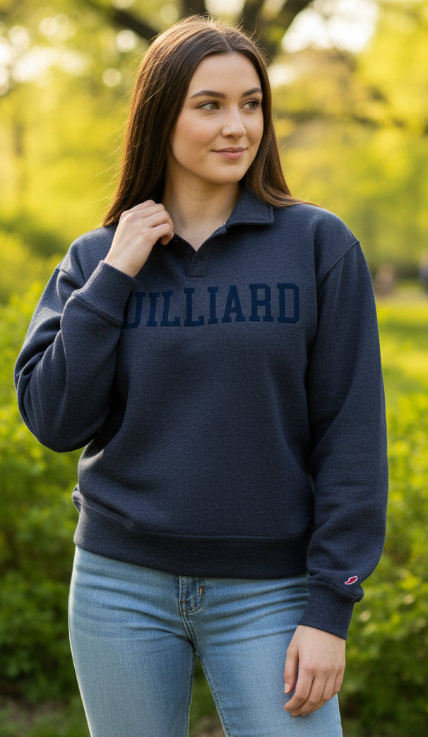 Sweatshirt: Collared Crew (short-waisted, ladies cut)