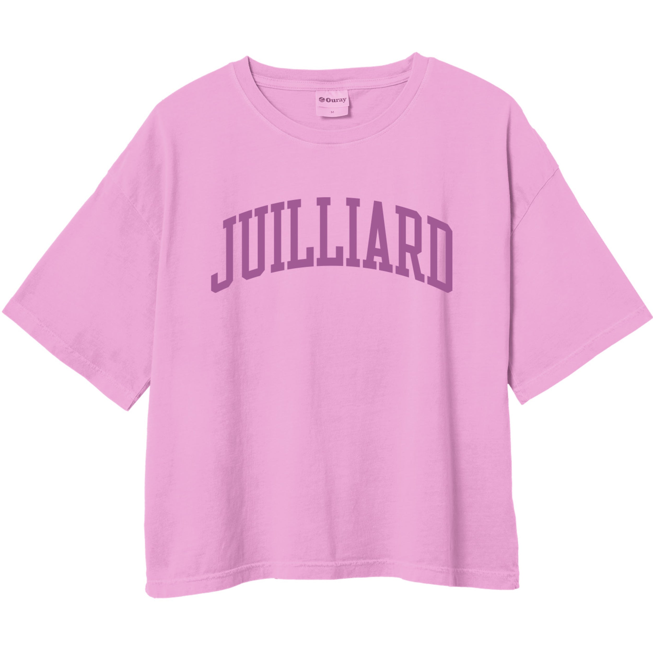 T-Shirt: Crop Midi (Ringspun, washed cotton)