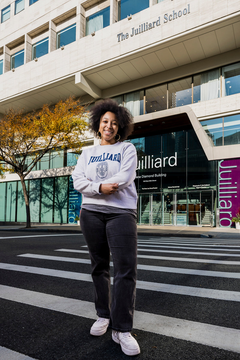 Sweatshirt: Boxy Crew (short-waisted)