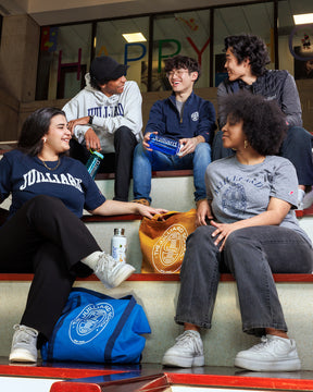 Tote bag: Juilliard Canvas Zippered tote with seal logo