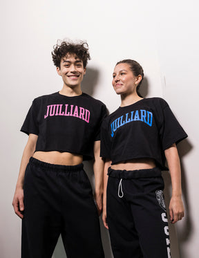 T-Shirt: Champion Crop top with Juilliard Collegiate