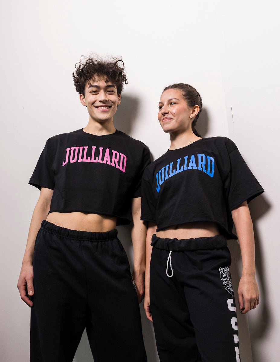 T-Shirt: Champion Crop top with Juilliard Collegiate FINAL SALE /  CLEARANCE