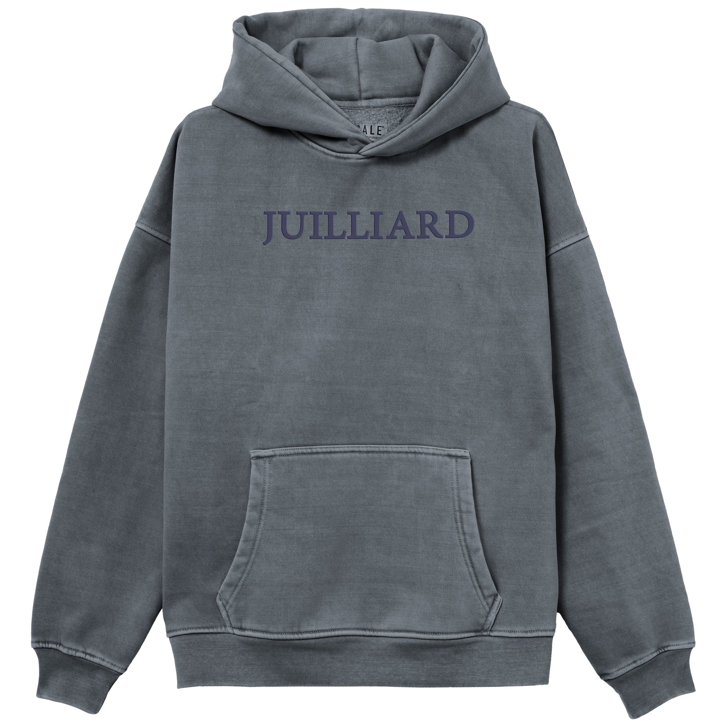 Sweatshirt: Ember Pigment Dyed Oversized Juilliard Hood