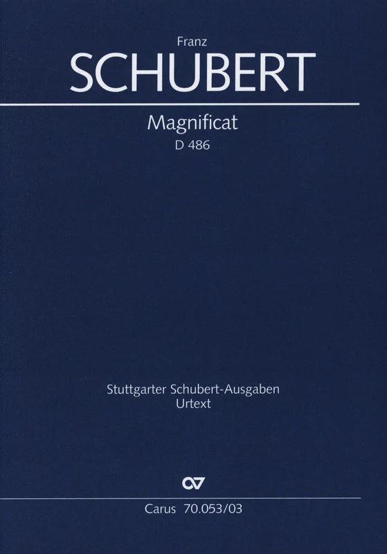 Schubert Magnificat in C Major, D 486