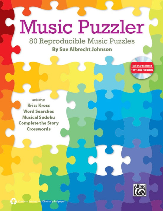 Music Puzzler 80 Reproducible Music Puzzles