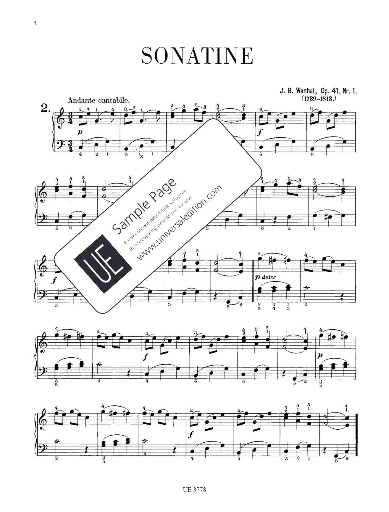 Sonatinas Preparatives for Piano