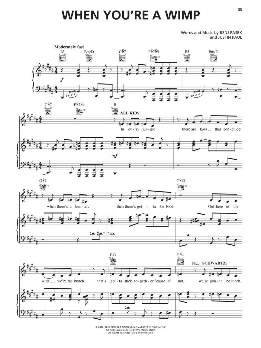 Christmas Story, A - The Musical - Piano/Vocal Selections