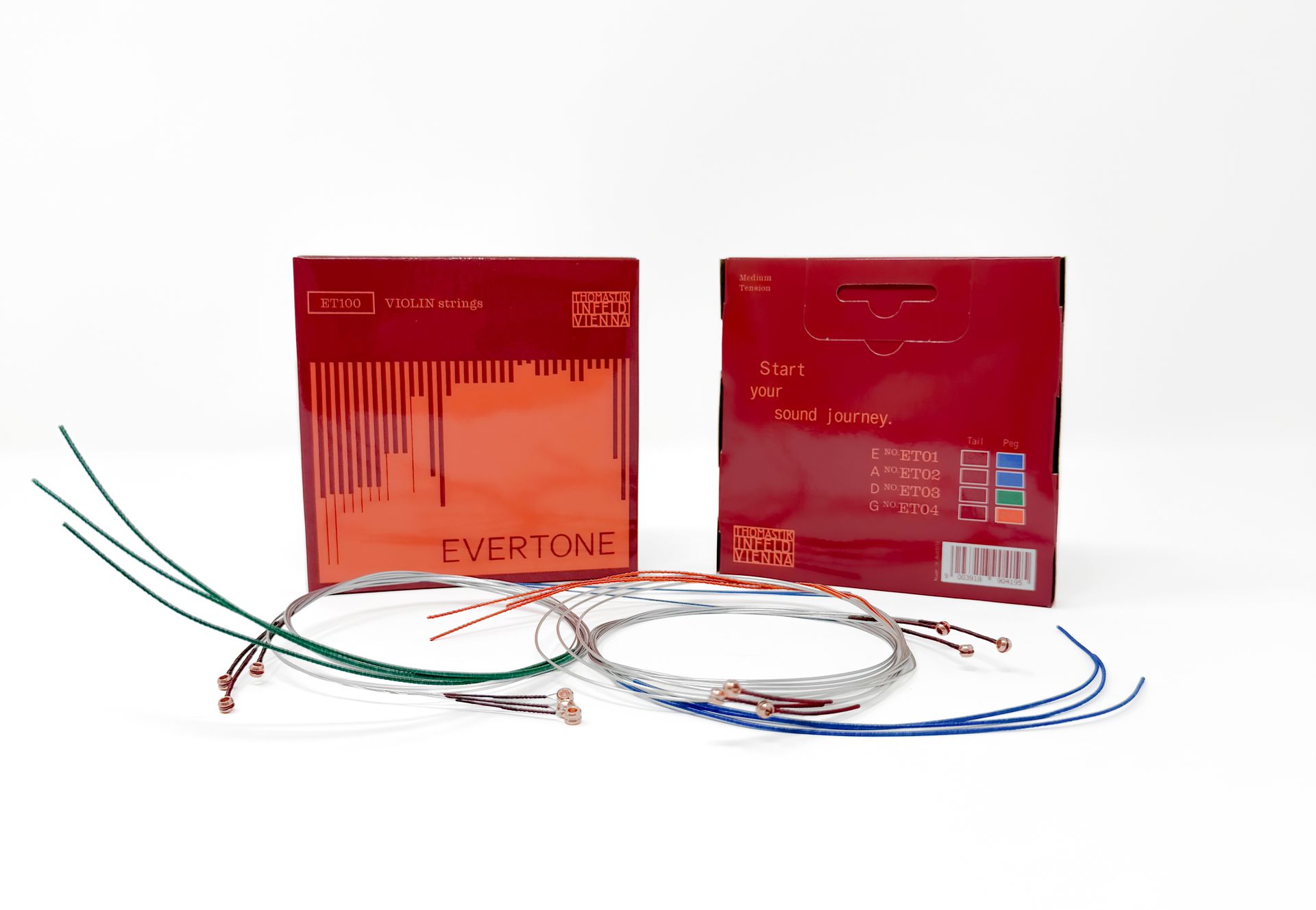 Thomastik Evertone ET100 Violin Strings - Full Set