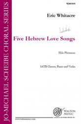 Whitacre 5 Hebrew Love Songs for SATB -Solo Violin Part only