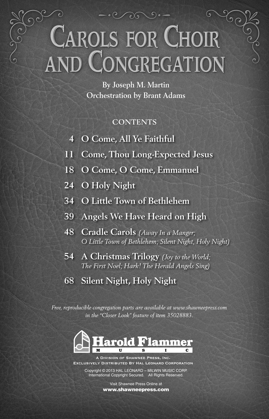 Carols for Choir and Congregation