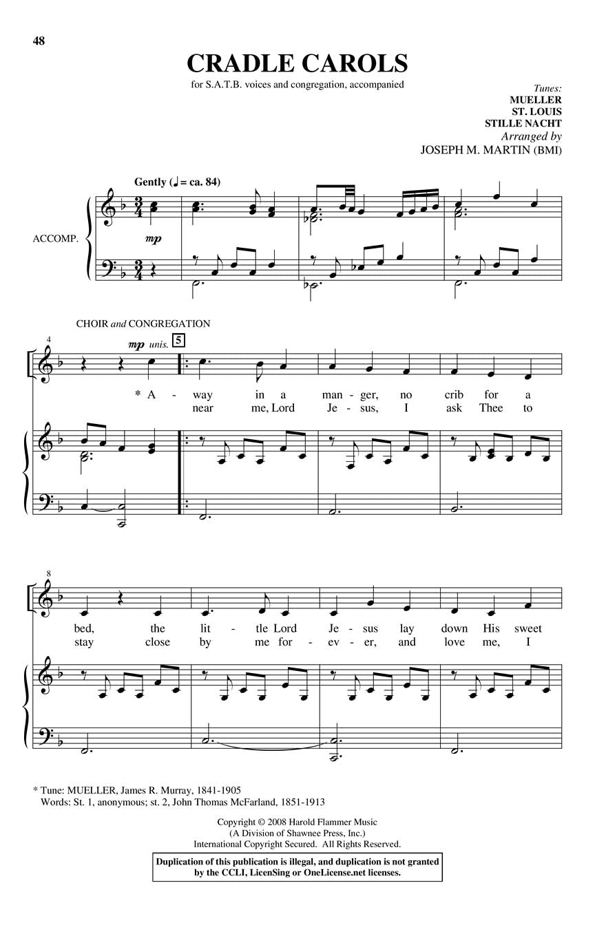 Carols for Choir and Congregation