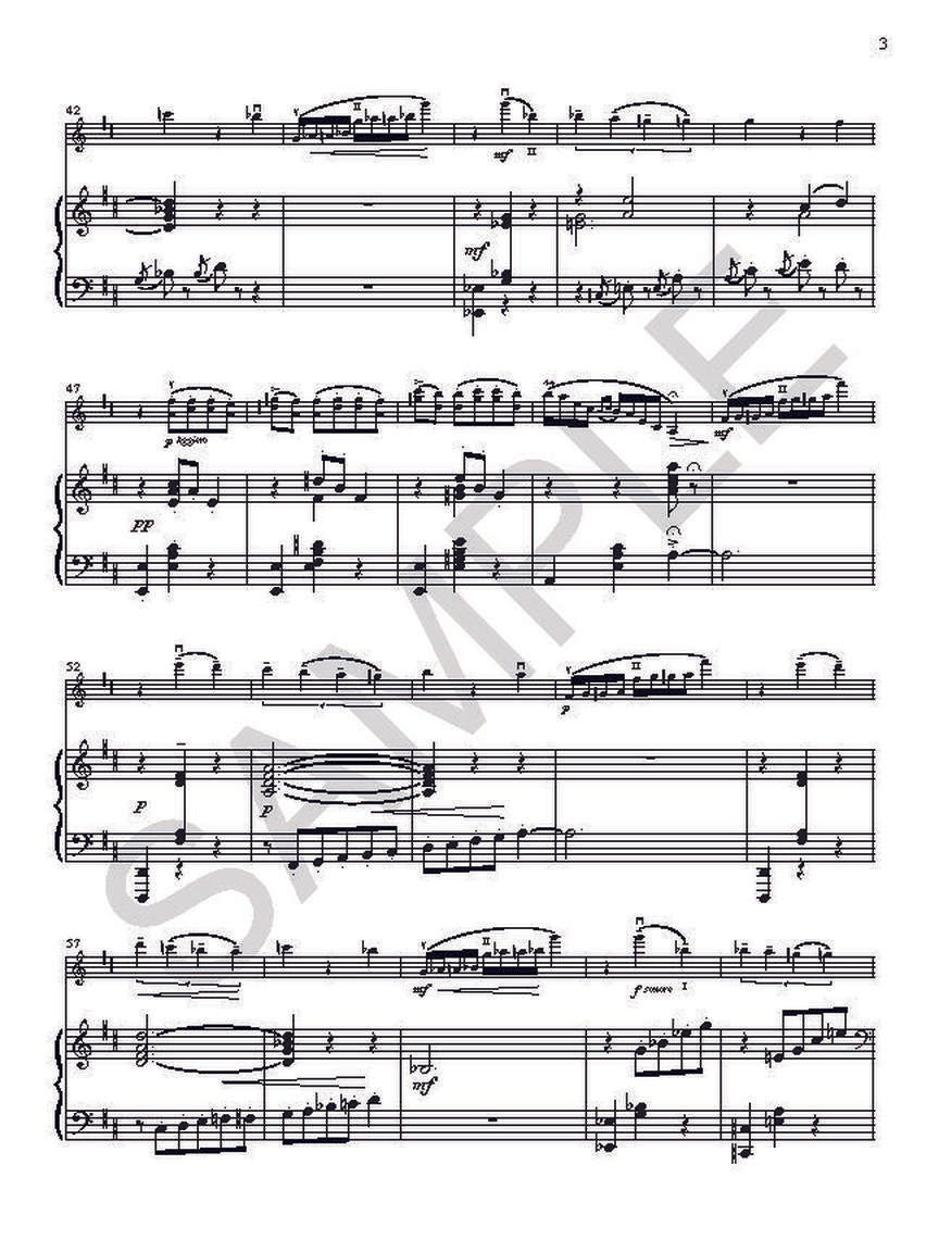 Saint-Saens Valse Caprice for Violin and Piano