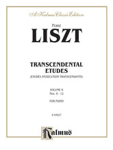 Liszt Transcendental Etudes, Volume II