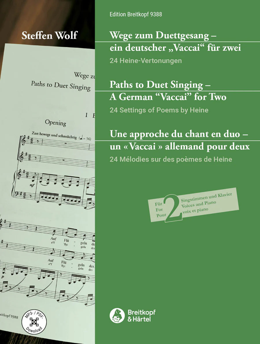 Wolf: Paths to Duet Singing - A German “Vaccai” for Two