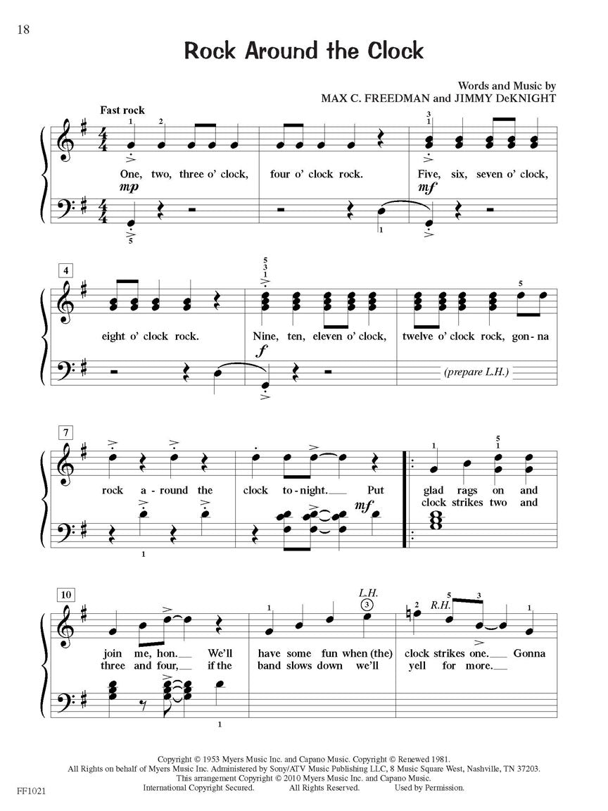 Faber Rock 'n' Roll - ChordTime Piano - Level 2B