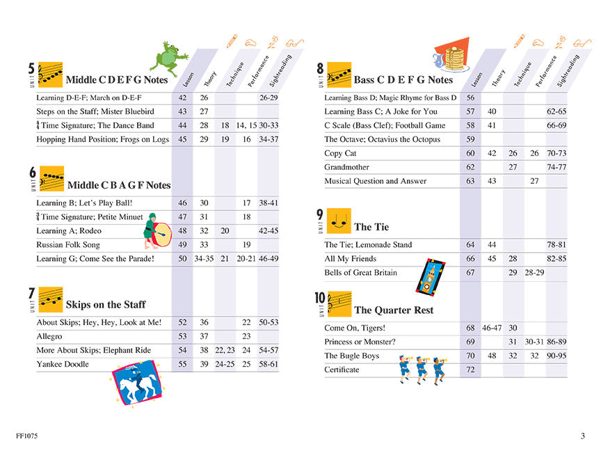 Faber Piano Adventures Lesson Book, Primer Level