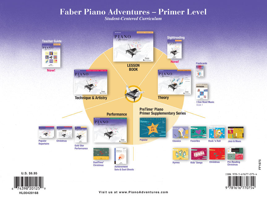 Faber Piano Adventures Lesson Book, Primer Level