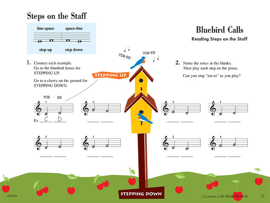 Faber Piano Adventures Theory Book, Primer Level