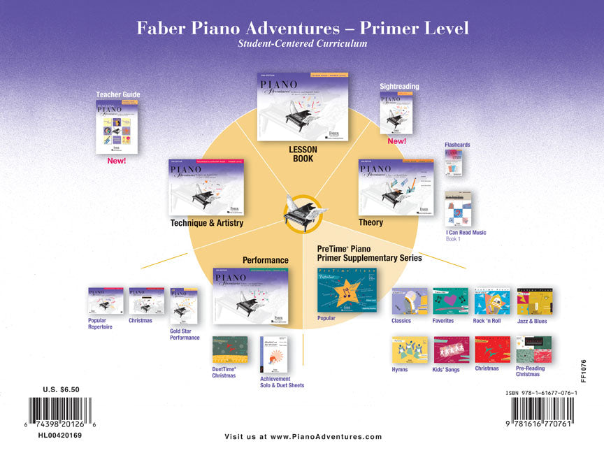 Faber Piano Adventures Theory Book, Primer Level
