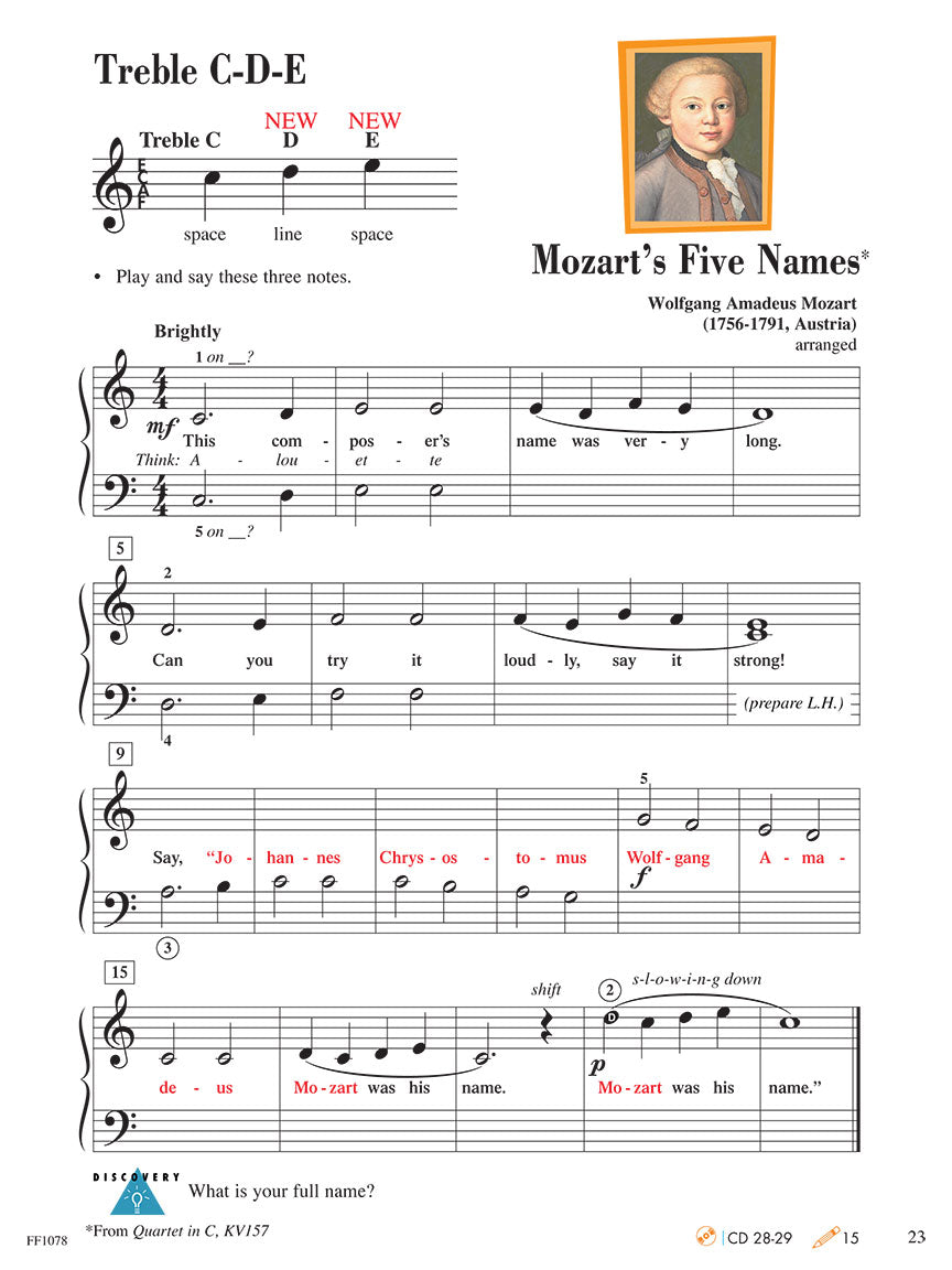 Faber Piano Adventures Lesson Book 1