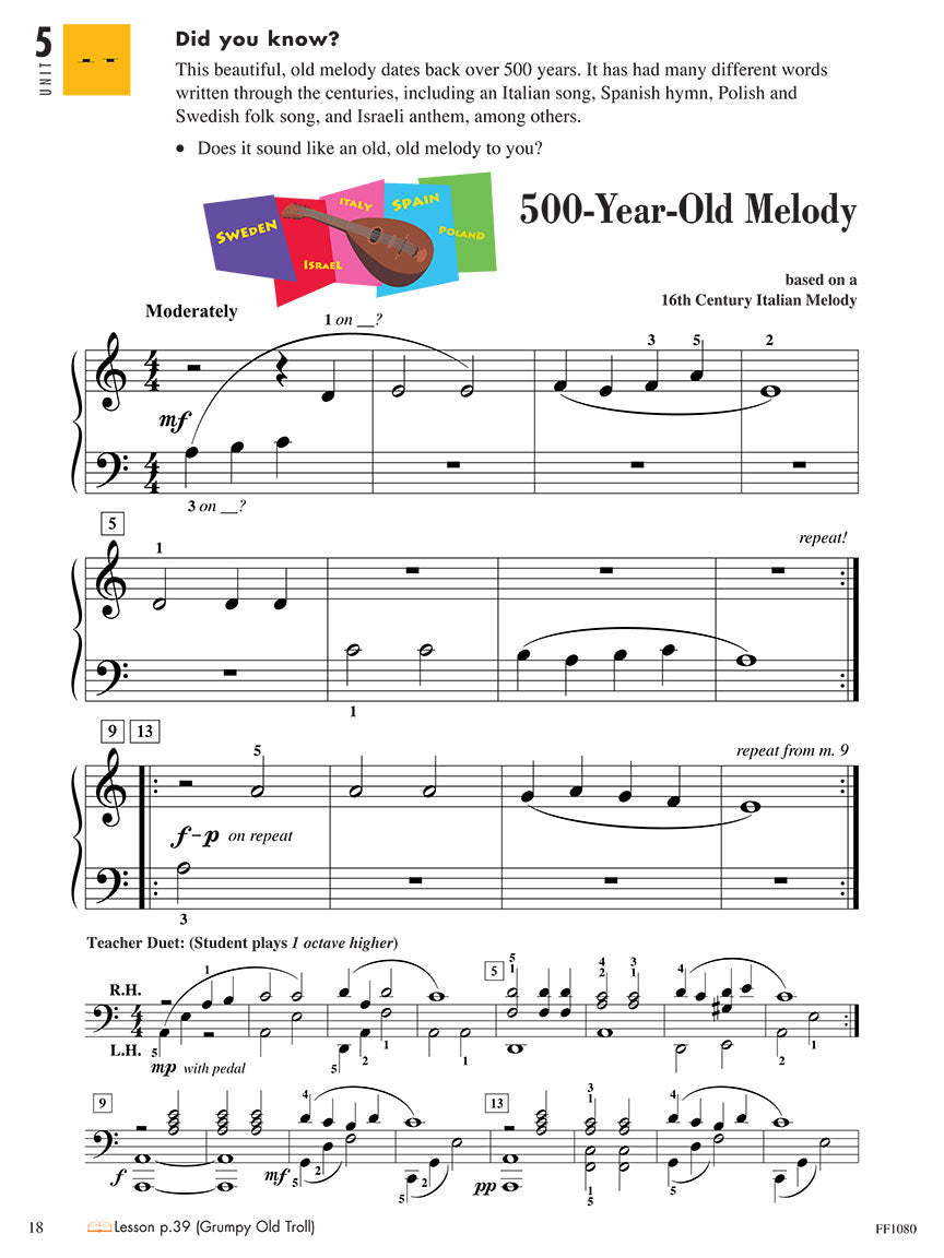 Faber Piano Adventures Performance Book 1