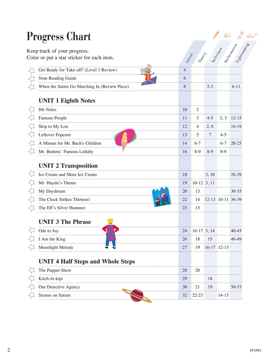 Faber Piano Adventures Lesson Book 2A