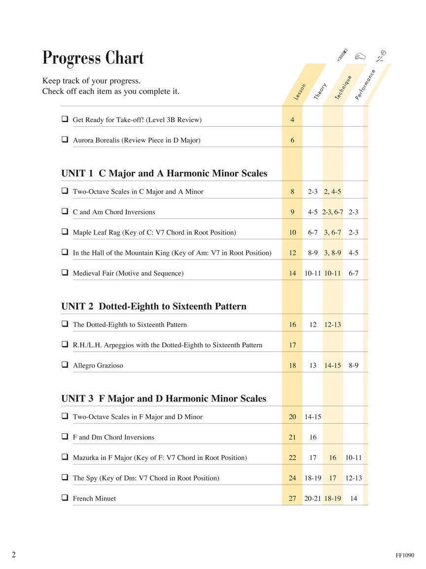 Faber Piano Adventures Lesson Book 4