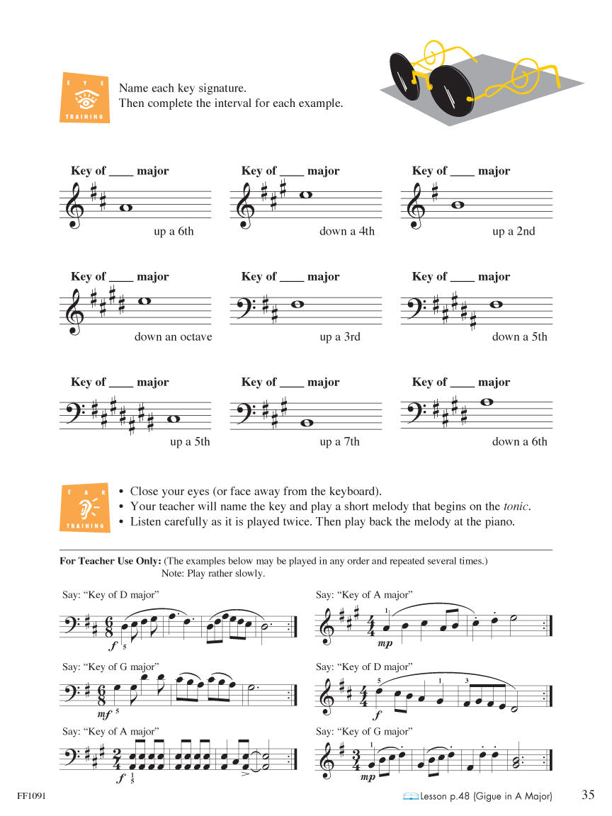 Faber Piano Adventures Theory Book 4