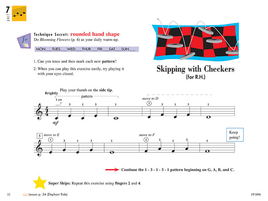 Faber Piano Adventures Technique & Artistry Book - Primer Level