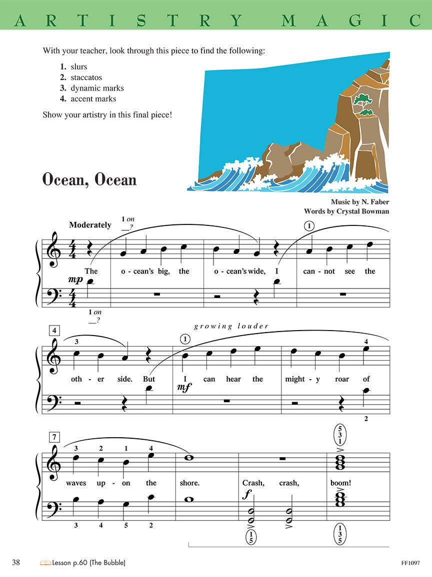 Clearance: Faber Piano Adventures Technique & Artistry Book - Level 1