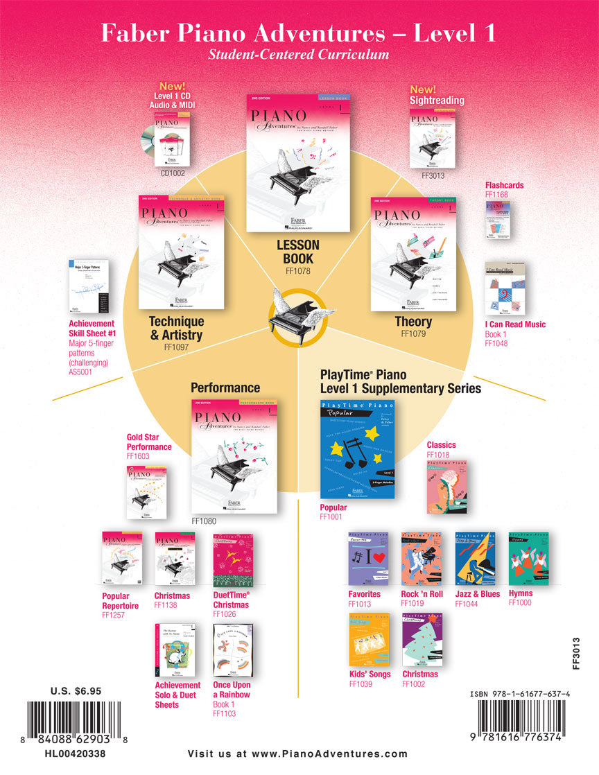 Faber Piano Adventures - Sightreading Book Level 1