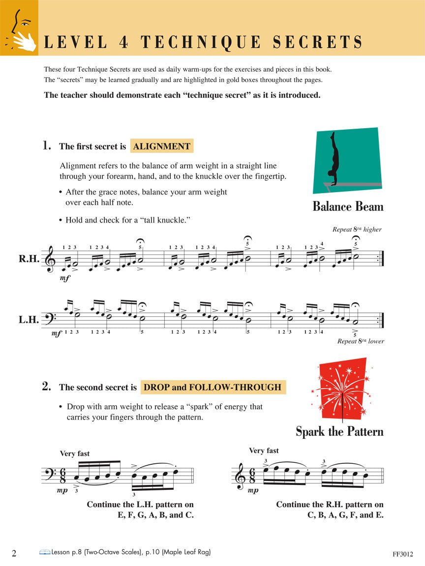 Faber Piano Adventures - Technique and Artistry Book Level 4