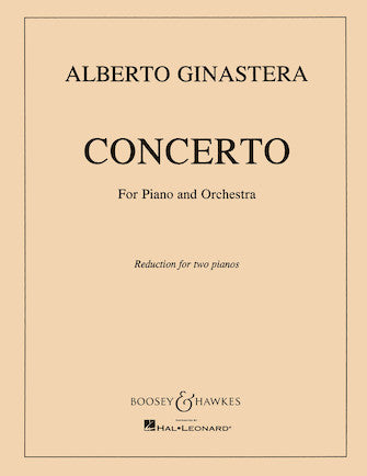 Ginastera Piano Concerto No. 1, Op. 28