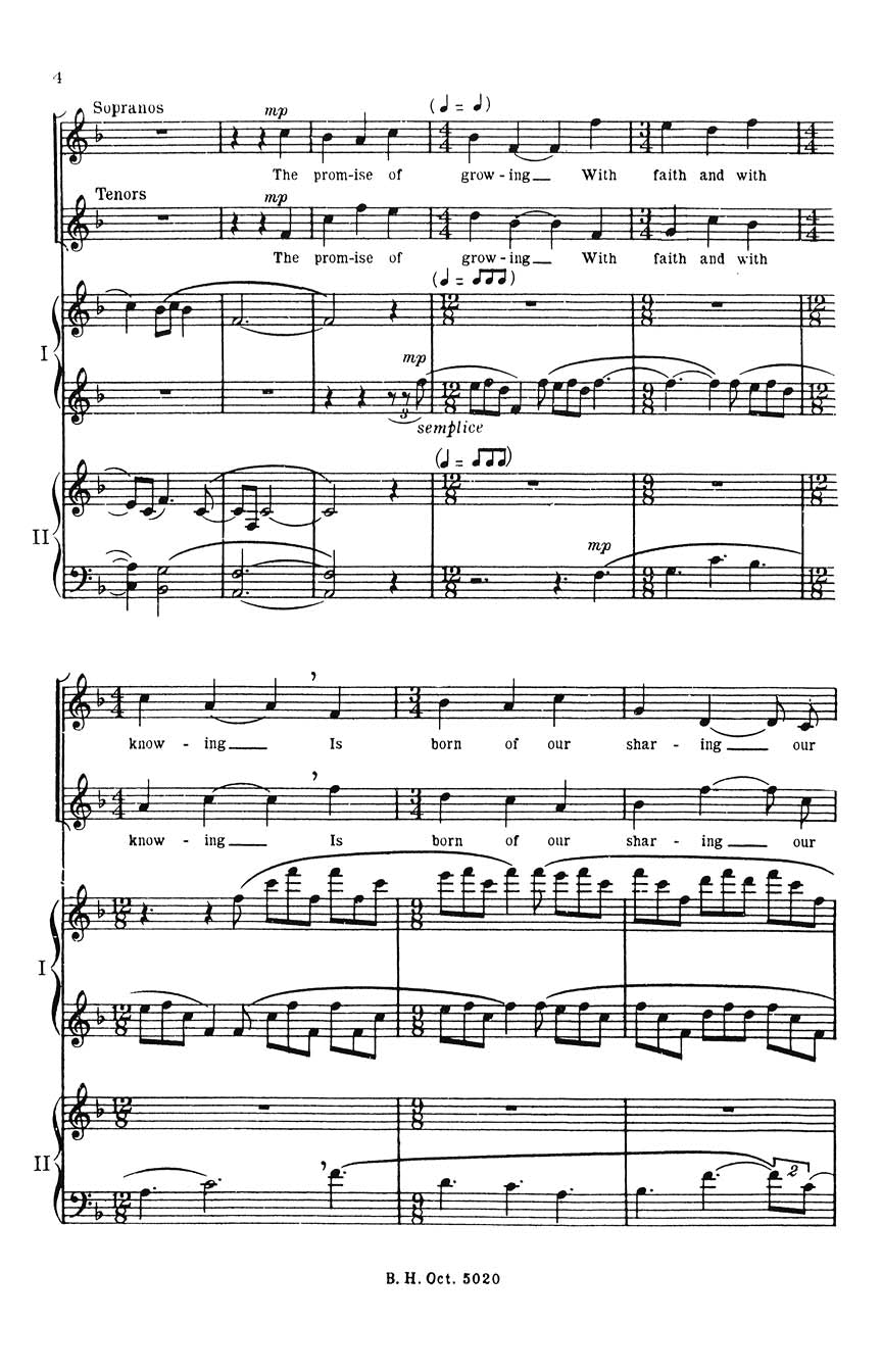 Copland: The Promise of Living (from The Tender Land)