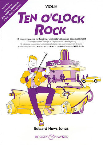 Jones Ten O'Clock Rock 18 Concert Pieces for Beginner Violin Part