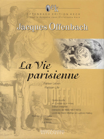 Offenbach La Vie Parisienne Vocal Score (Hardbound with CD-ROM)