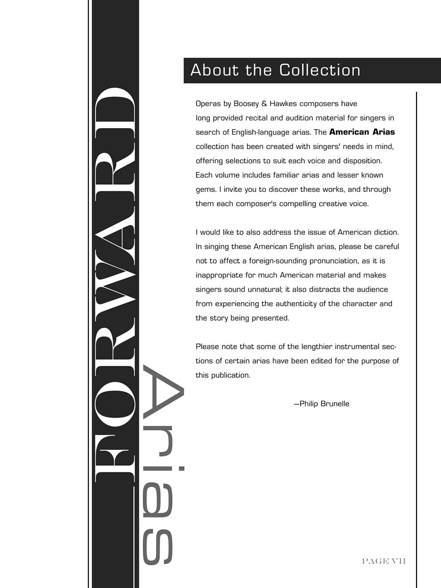 American Arias Soprano