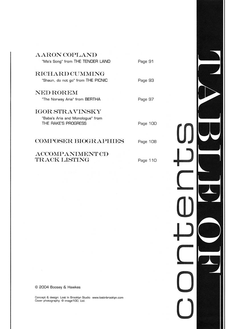 American Arias Mezzo-Soprano with Recorded Piano Accompaniments