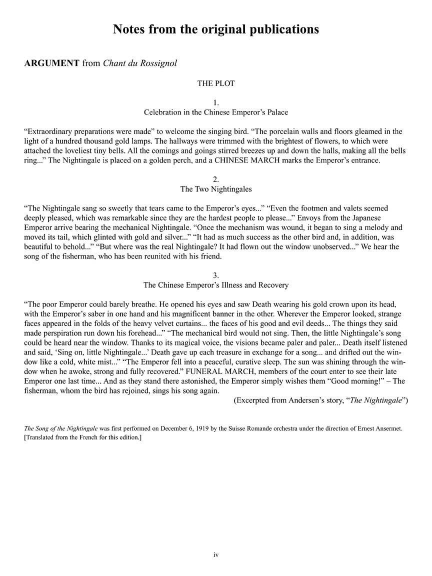 Stravinsky Piano Collection