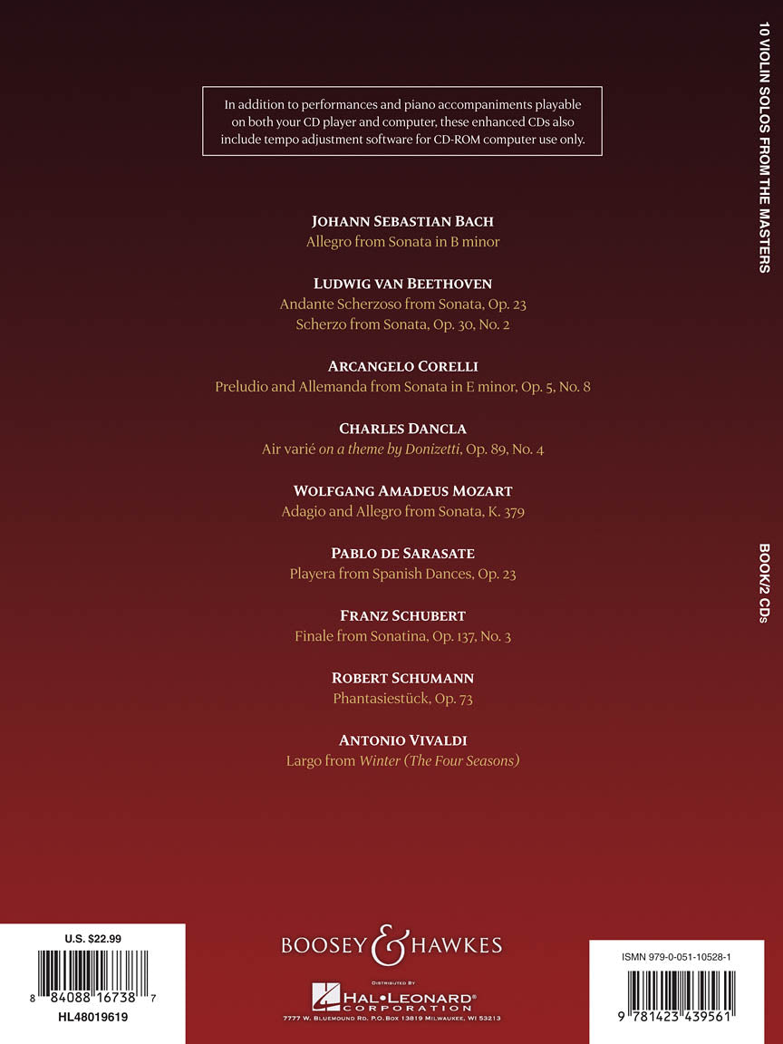 10 Violin Solos from the Masters