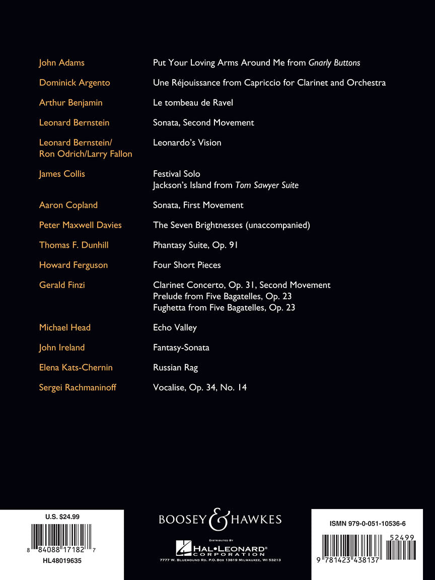 Boosey & Hawkes Clarinet Anthology, The