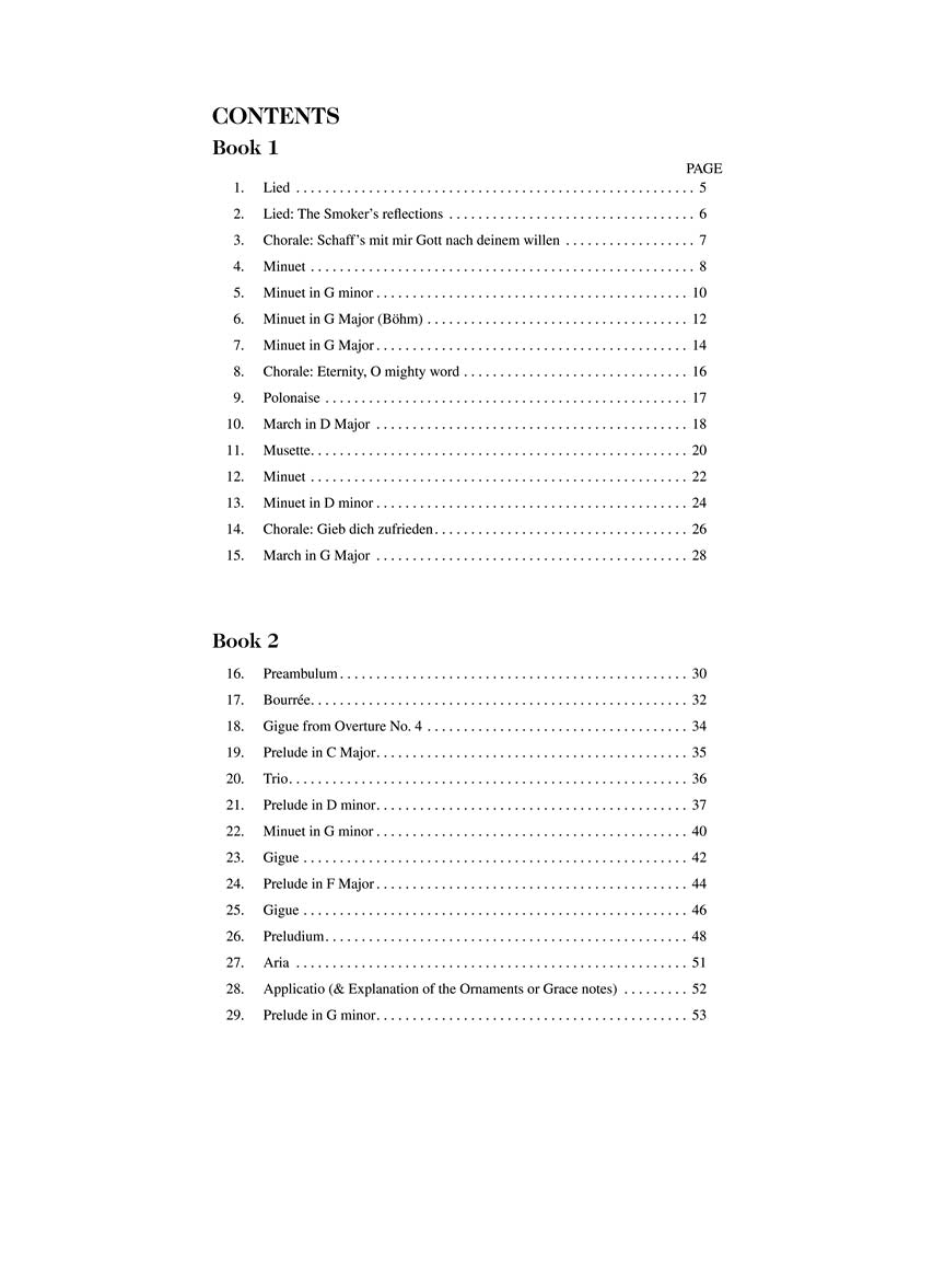 Bach for Beginners - Books 1 and 2