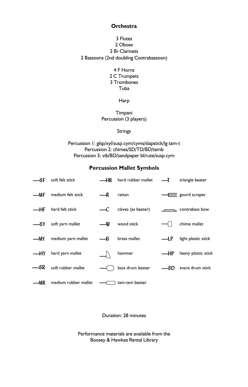 Flute Concerto - Study Score
