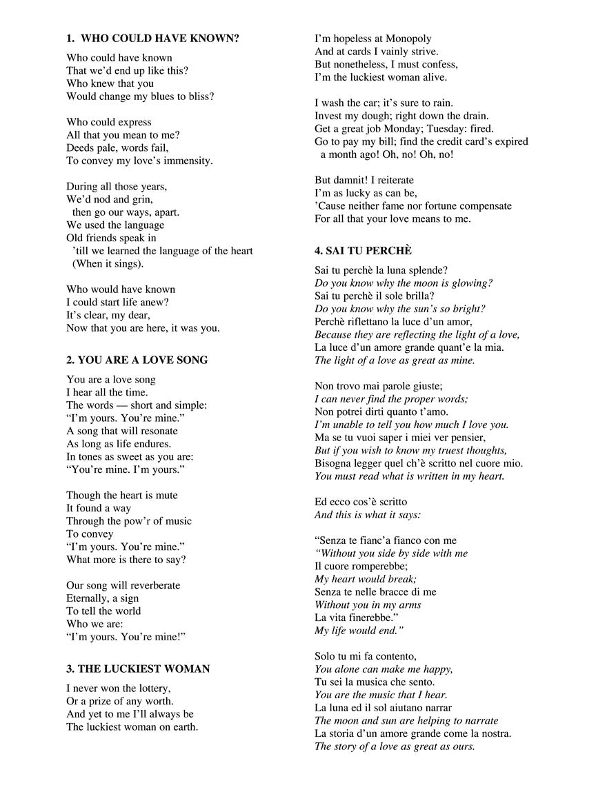 Argento Cabaret Songs - Medium Voice and Piano