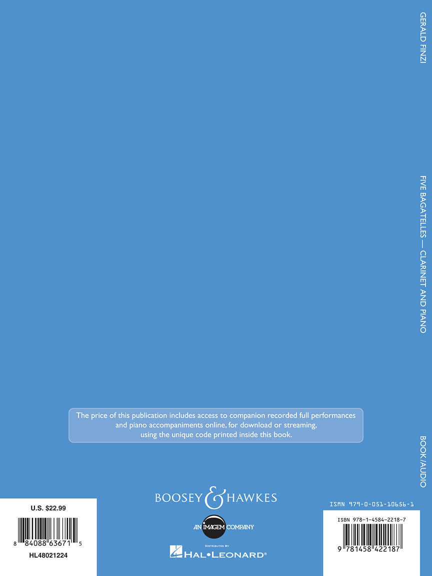 Finzi 5 Bagatelles, Op. 23