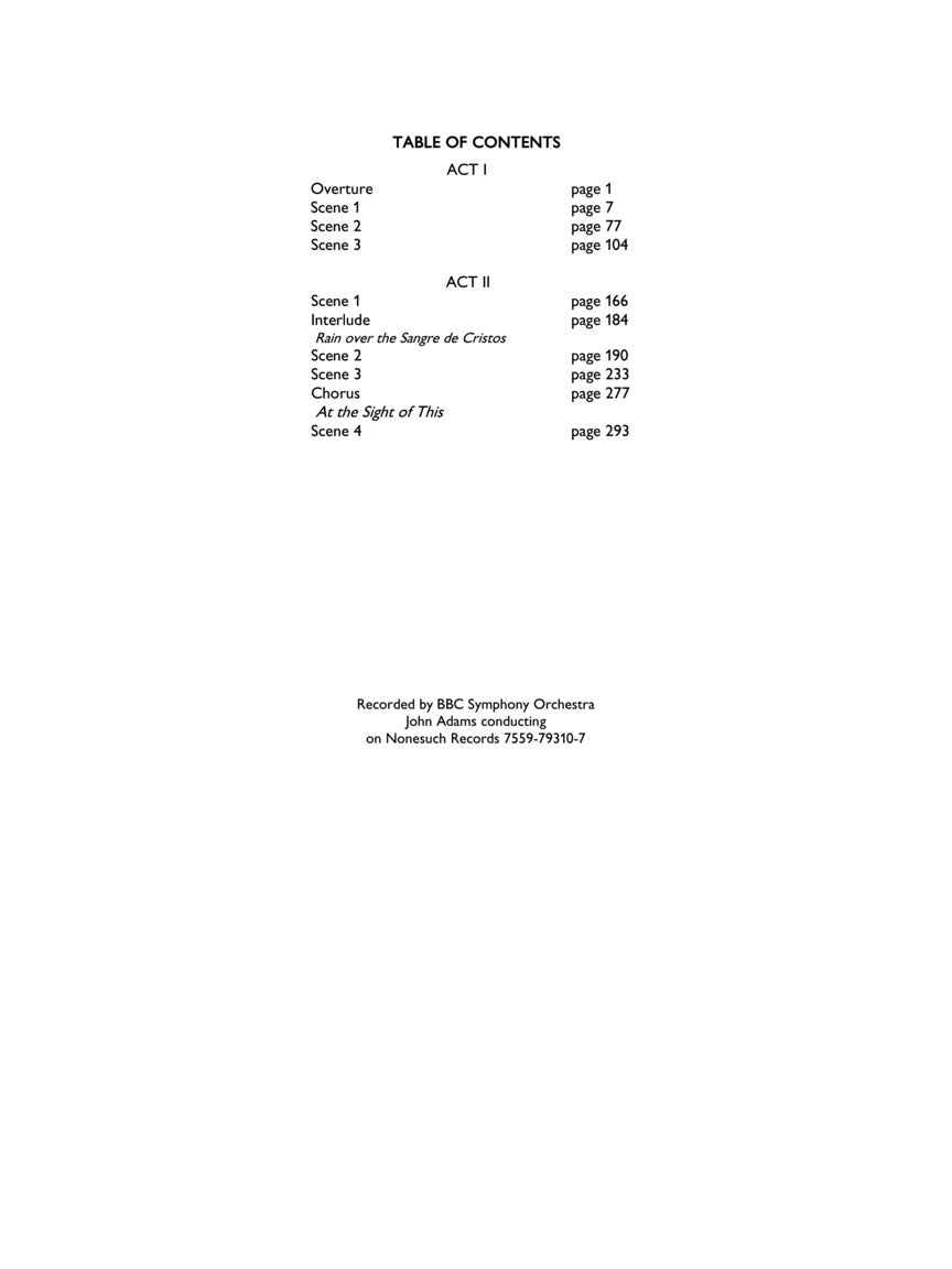 Adams: Doctor Atomic (Vocal Score)