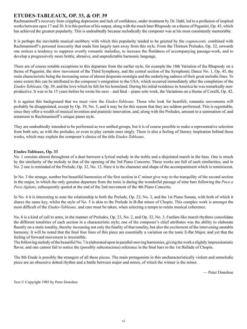 Rachmaninoff - Complete Preludes, Etudes Tableaux and Moments Musicaux, Op. 16