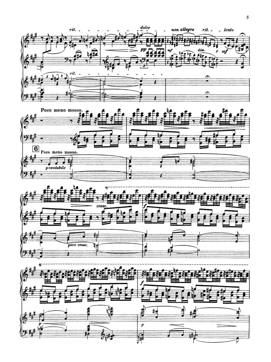 Rachmaninoff Complete Piano Concertos 1-4 2 Pianos, 4 Hands