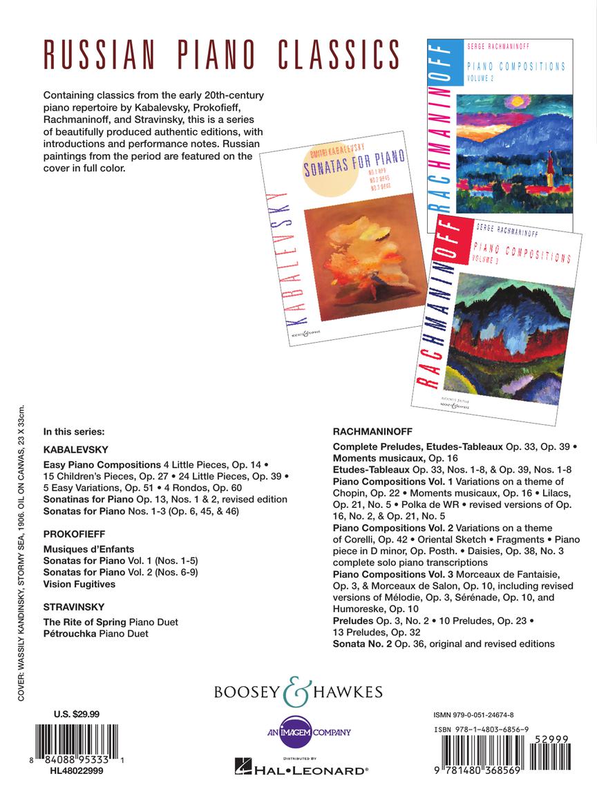 Rachmaninoff Complete Piano Concertos 1-4 2 Pianos, 4 Hands